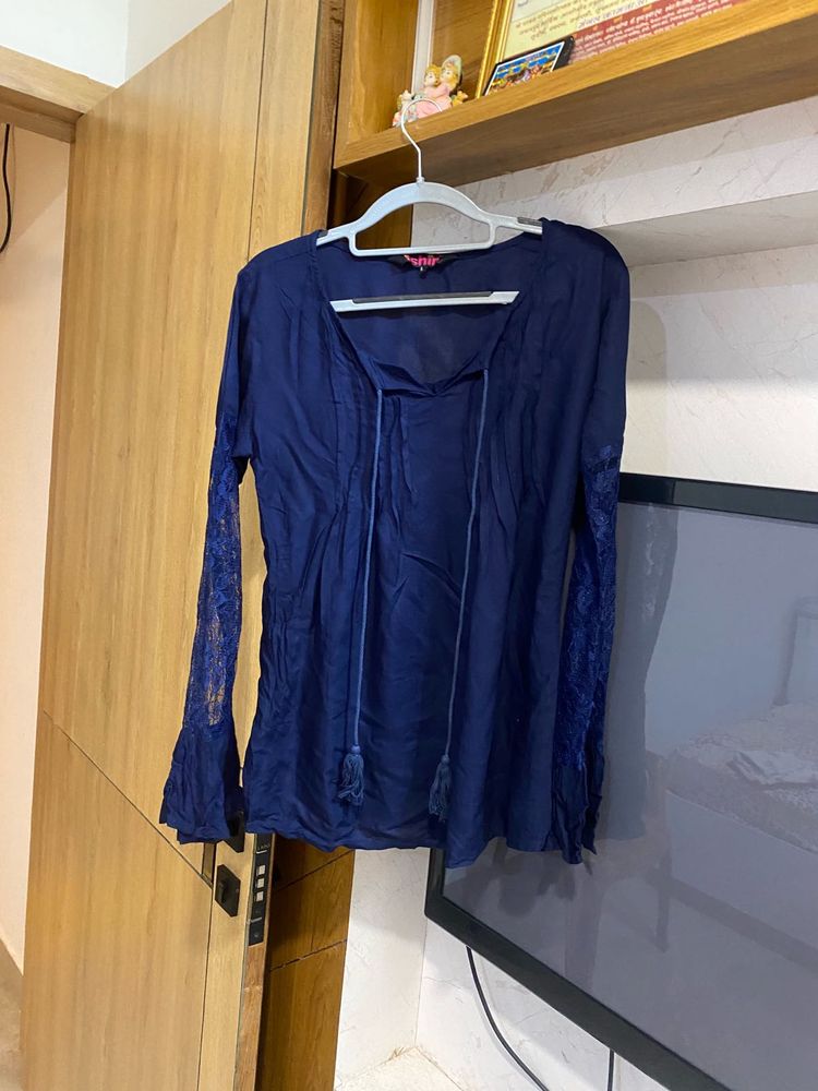 Stylish Navy Blue Top