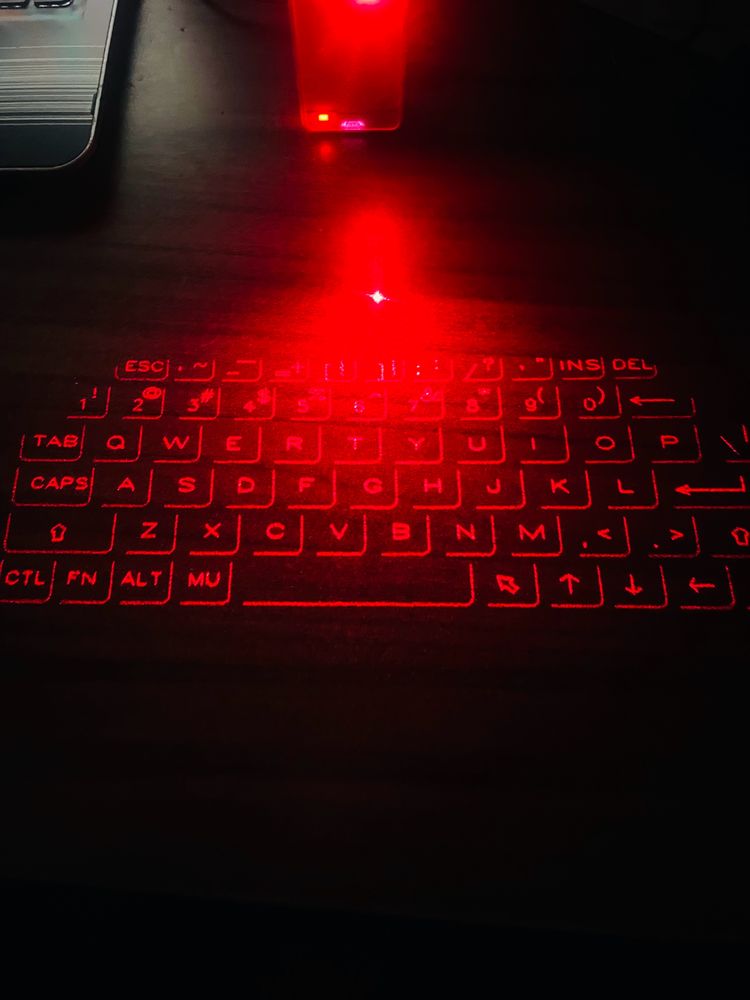Virtual Laser Keyboard