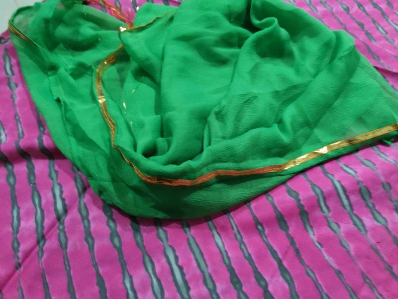5.5 Mtr Long Fabric With Dupptta