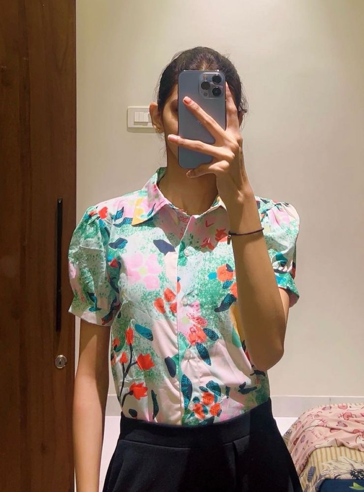 Floral Print Top
