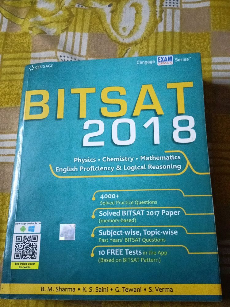 BITSAT 2018 (Physics , chemistry, Mathematics, )A