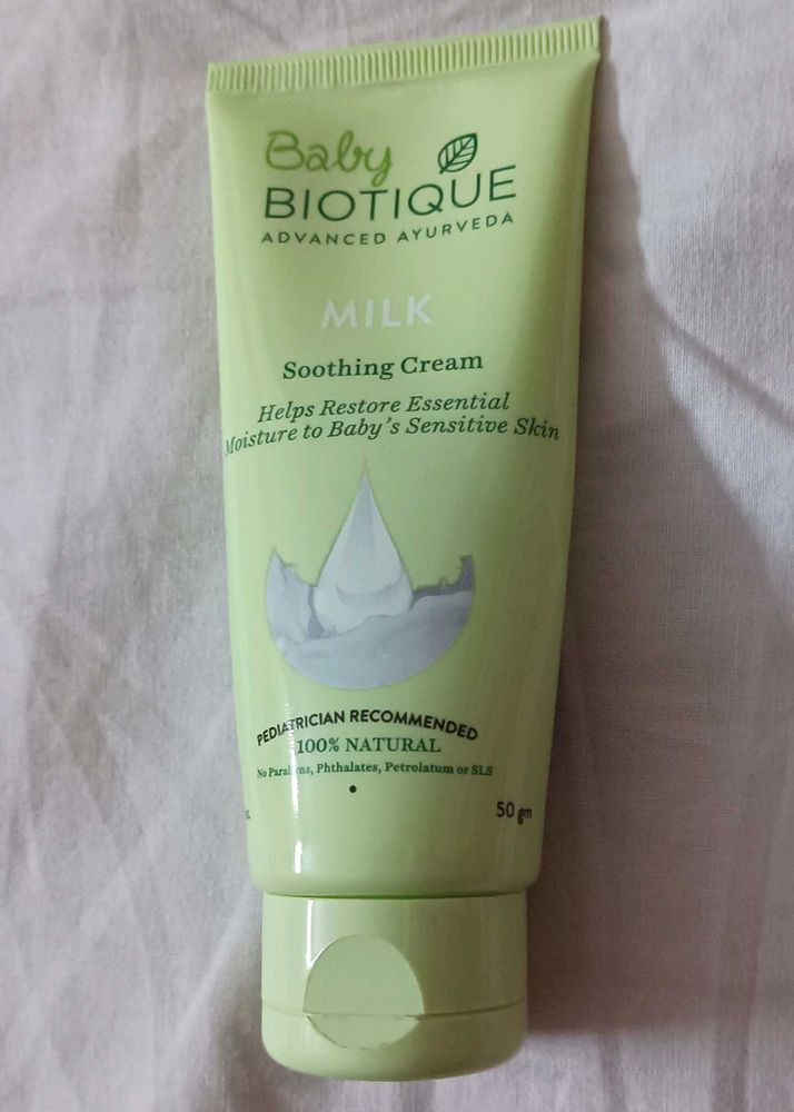 Biotique Milk Soothing Baby Cream