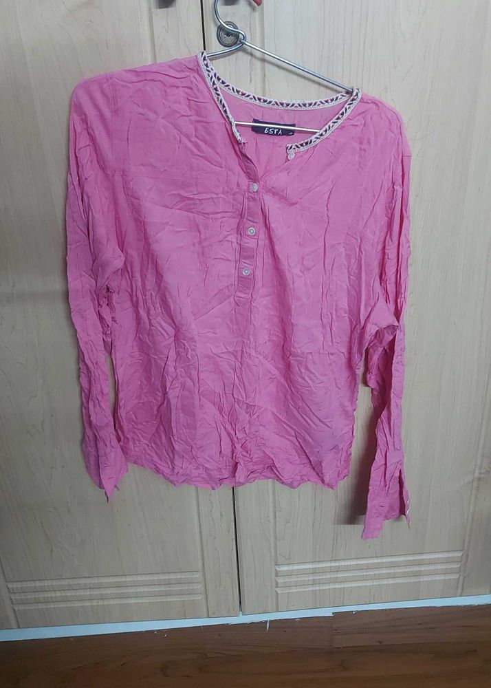 Elegant Pink Top