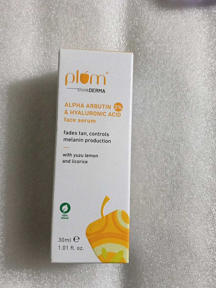 Plum Alpha Arbutin &amp; Hyaluronic Acid Face Serum