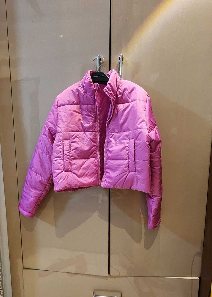 Pink Puffer Jacket