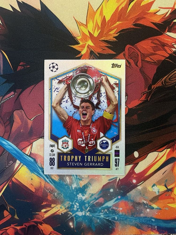 trophy triumph steven gerrard