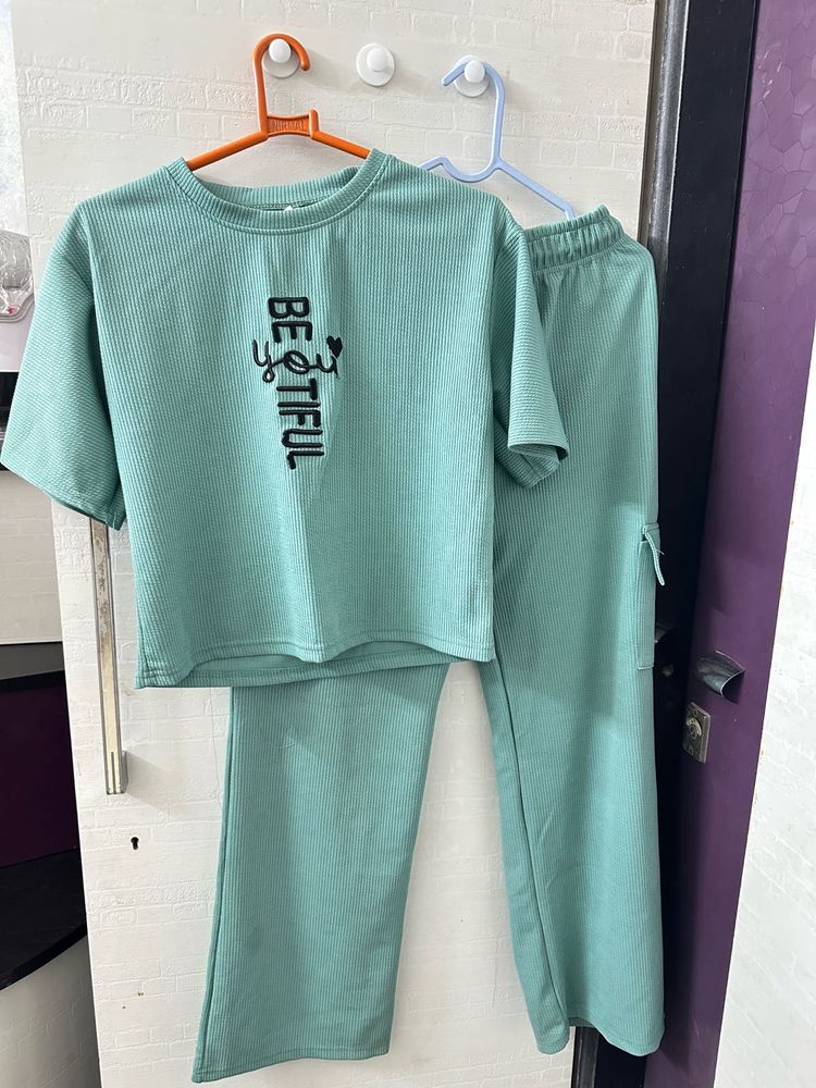 Cute Mint Green Lounge Set