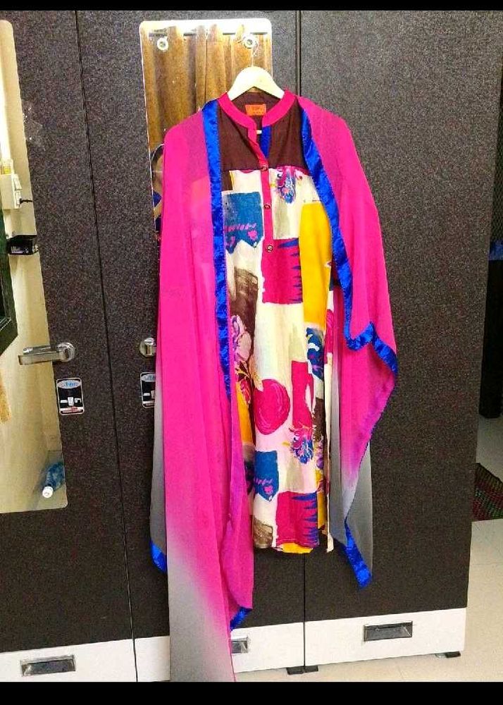 Multicolored Dress...💙💞