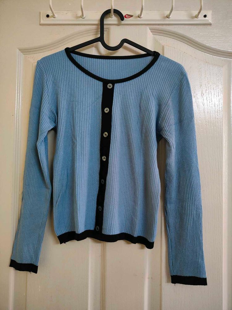 Cute Blue Cardigan