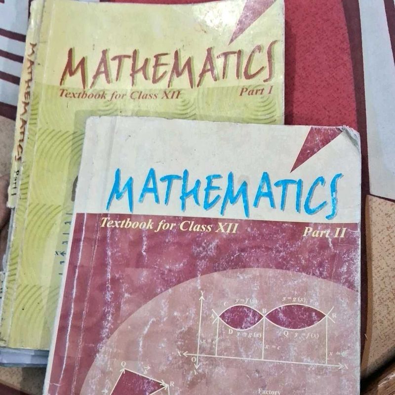 Ncert Mathematics Class 12 Part 1 &amp; 2
