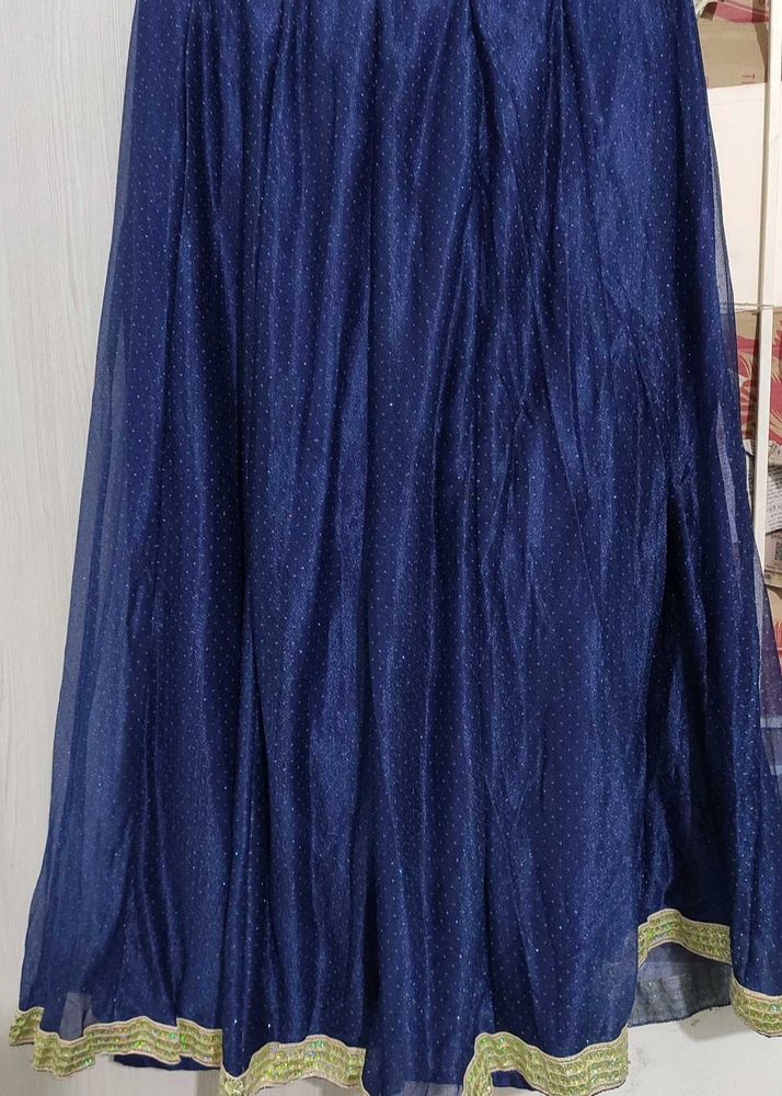 Elegant Navy Blue Skirt