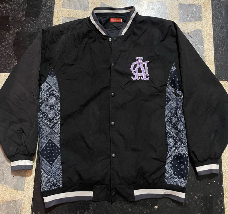 Lightweight Bandana-Pattern Windcheater Jacket