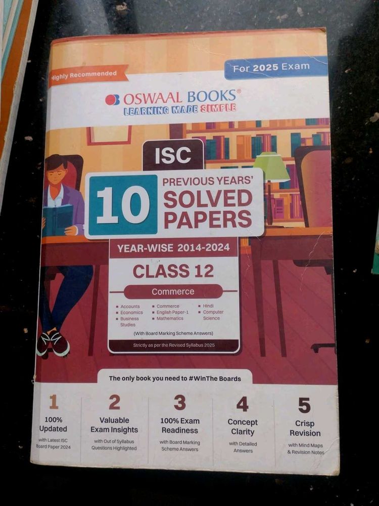 ISC Class 12 Solved Papers