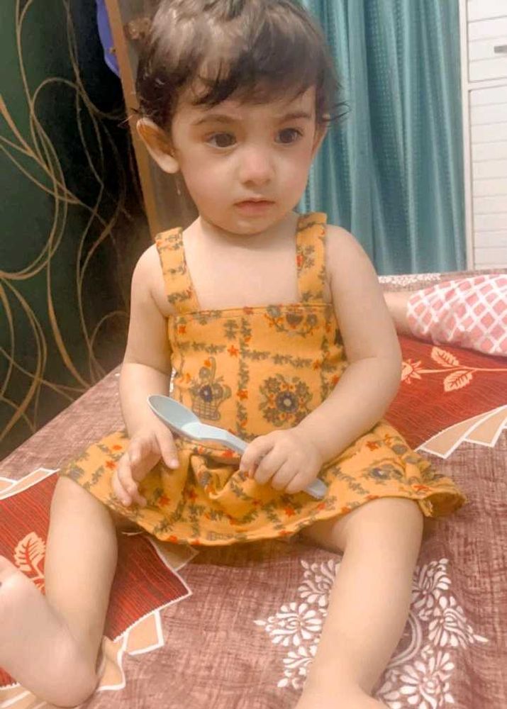 Cute Yellow Skirt Set