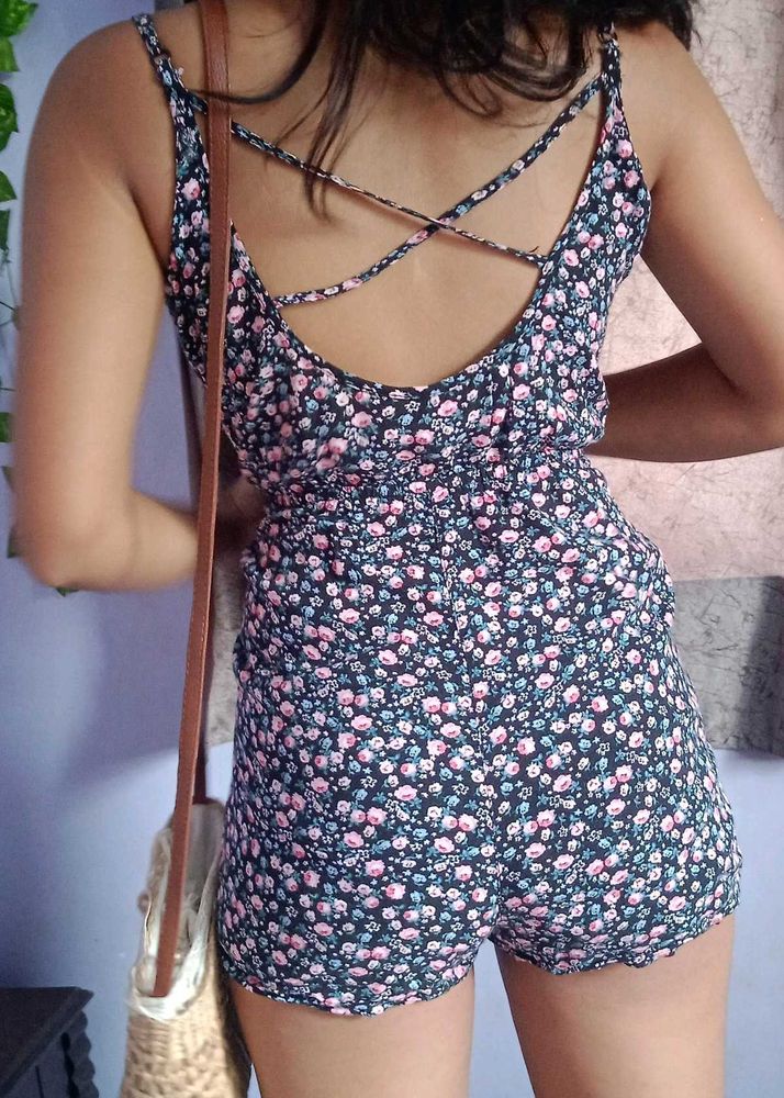 Beach Blackless Playsuit