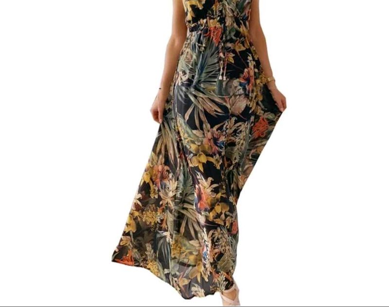 V Neck Maxi Dress 🎀