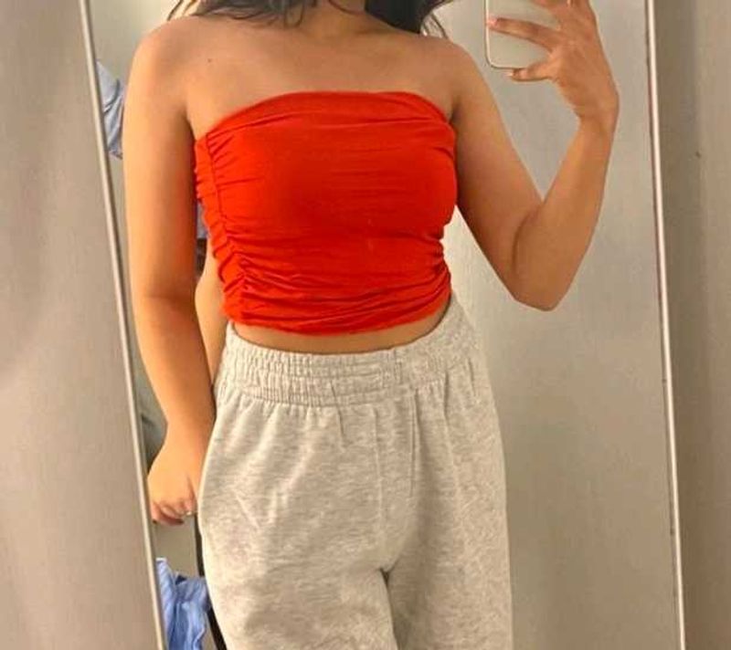 Red Tube Top (H&amp;M)