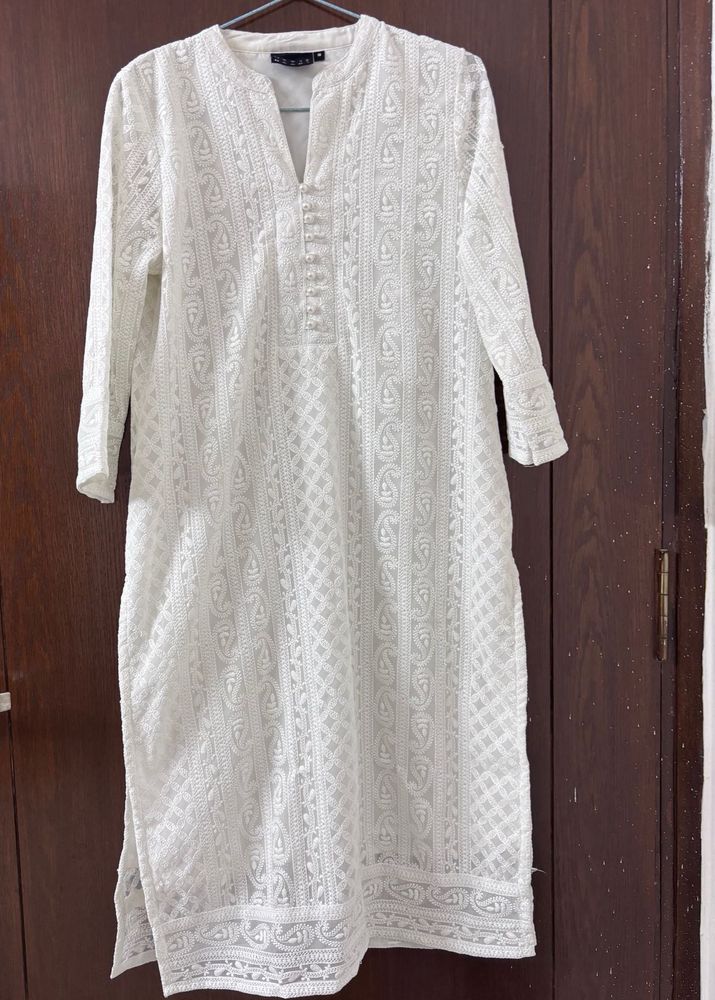 Elegant White Kurta