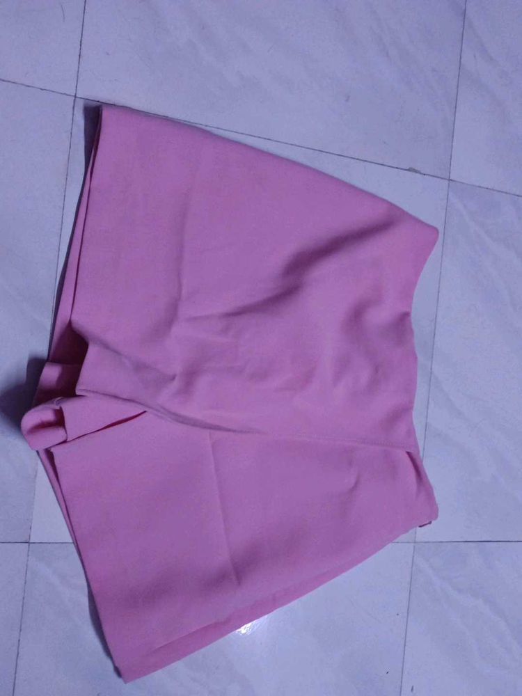 Pink Mini Skirt