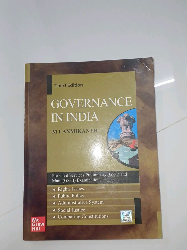 Governance in India(English)| 3rd Edition|UPSC|