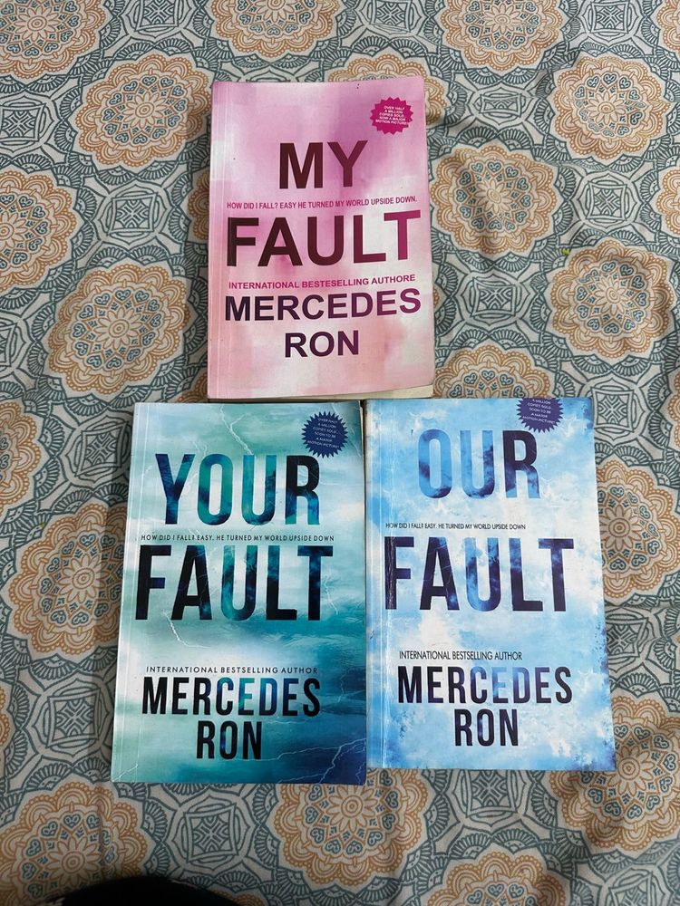My Fault 3 Book Series Mercedes Ron