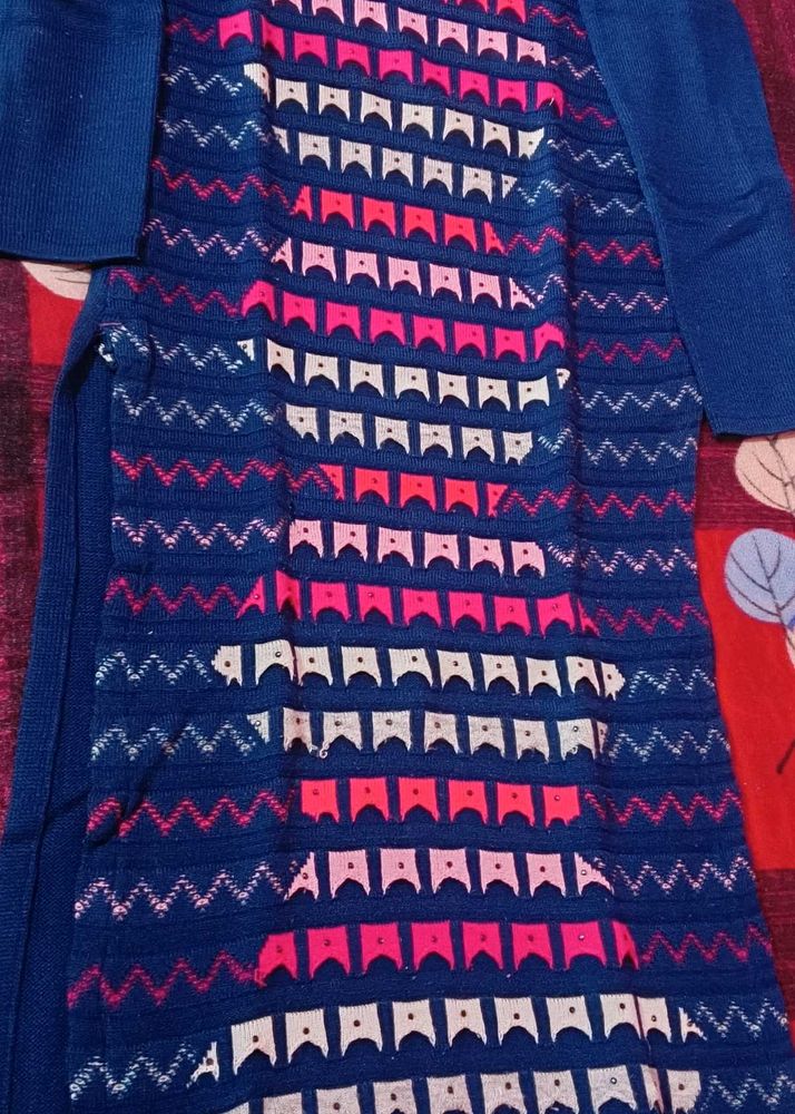 Stylish Blue &amp; Pink Kurti