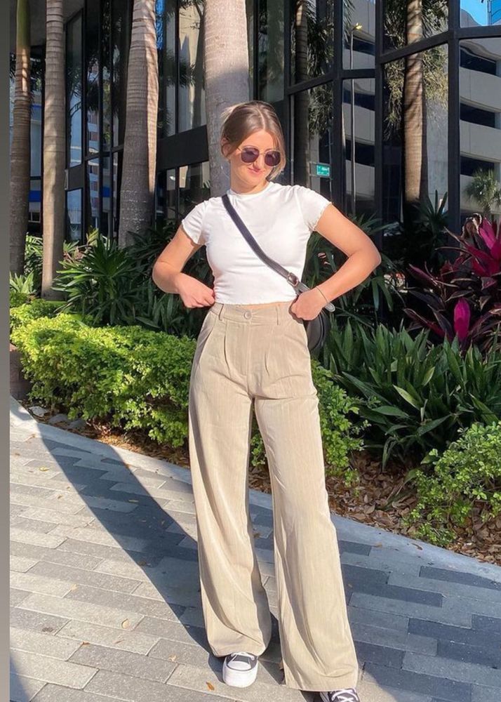Office Pintresty🌸 Flared Pants