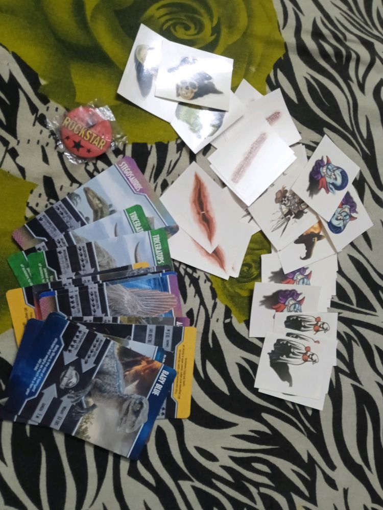 Ghost Tattoo 50 + , 1 Rock Batch ,And (Cards Not Available)