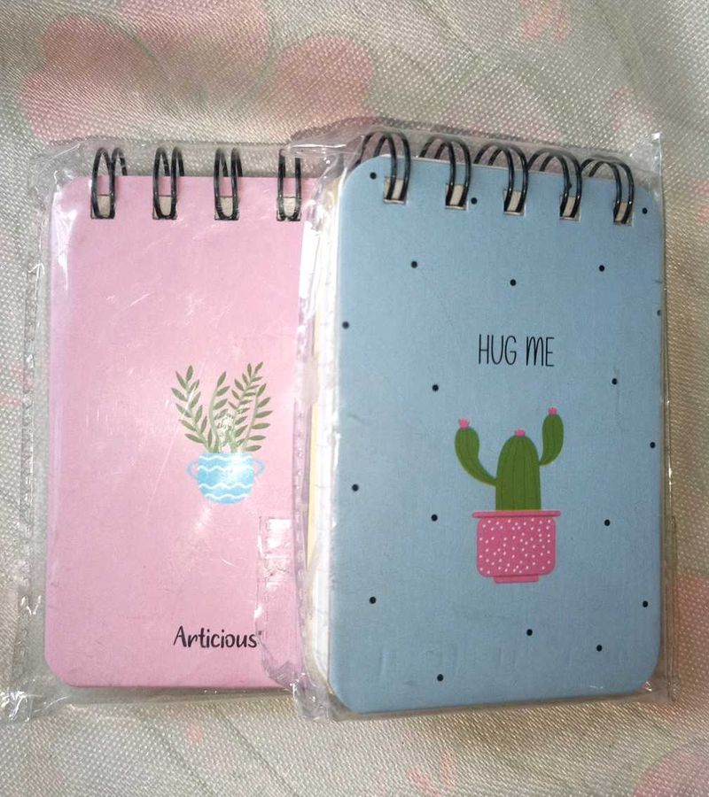 Pastel Plant Notepad 💗💙