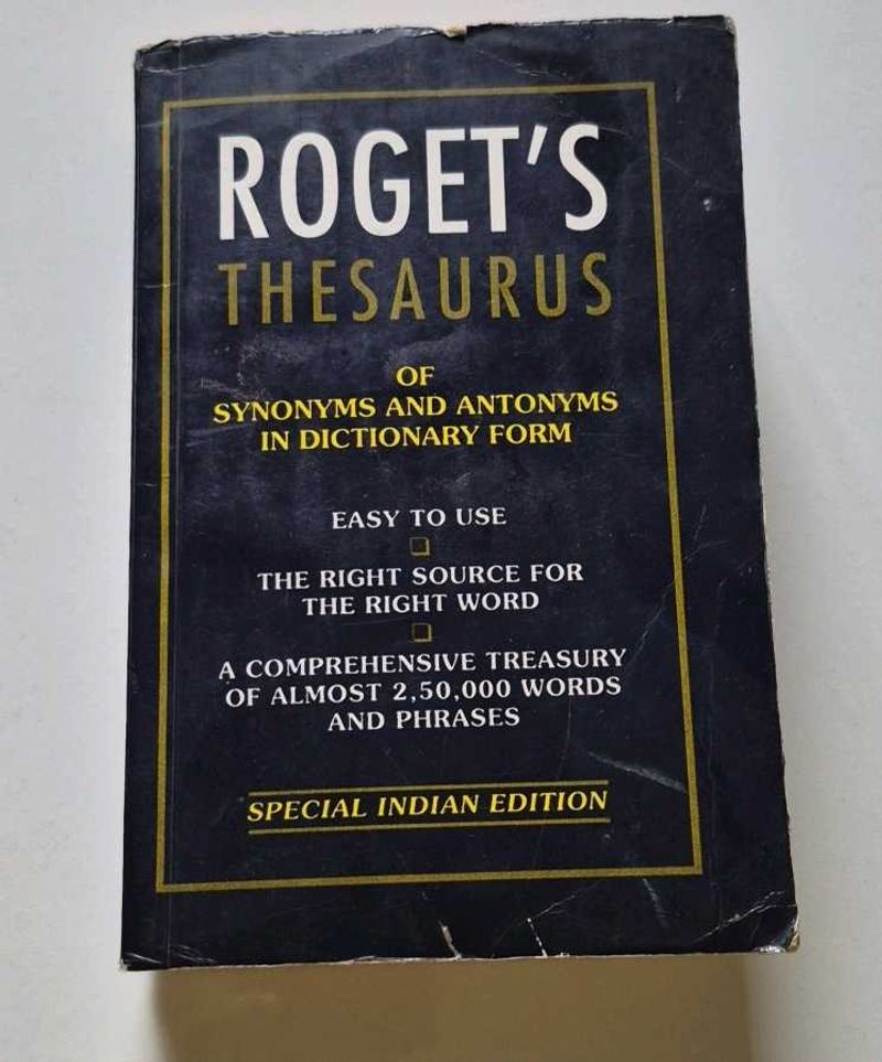 EASY TO USE INDIAN EDITION THESAURUS