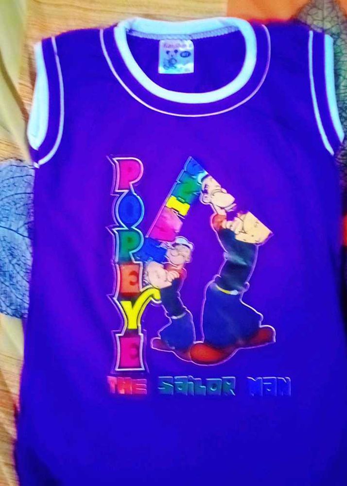 Cotton Lower T Shirt For Kids