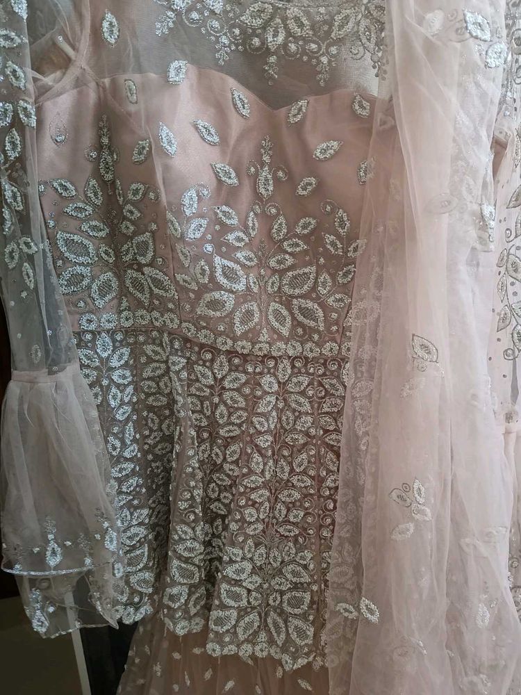 Heavy kurti and skirt combo with dupatta