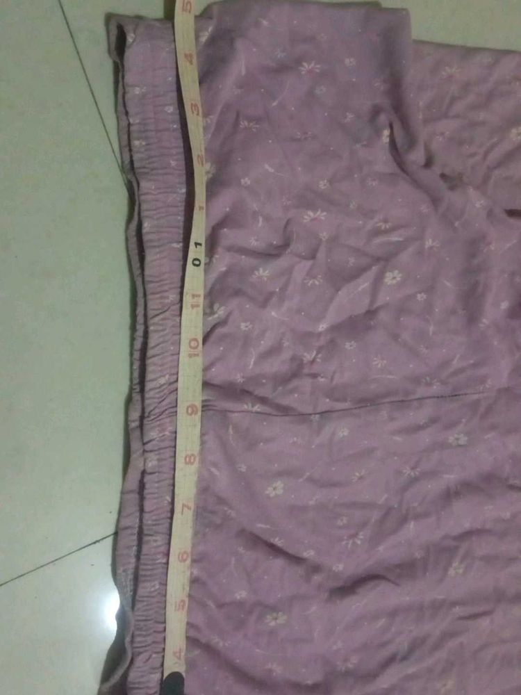 Floral Print Lounge Pants - capri - good condition