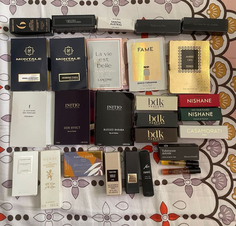 Official Samples of Niche and Designer Perfumes