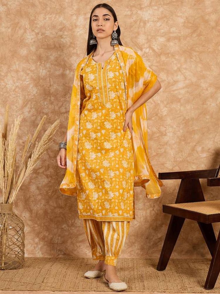 DIVASTRI Kurta Dupatta Set