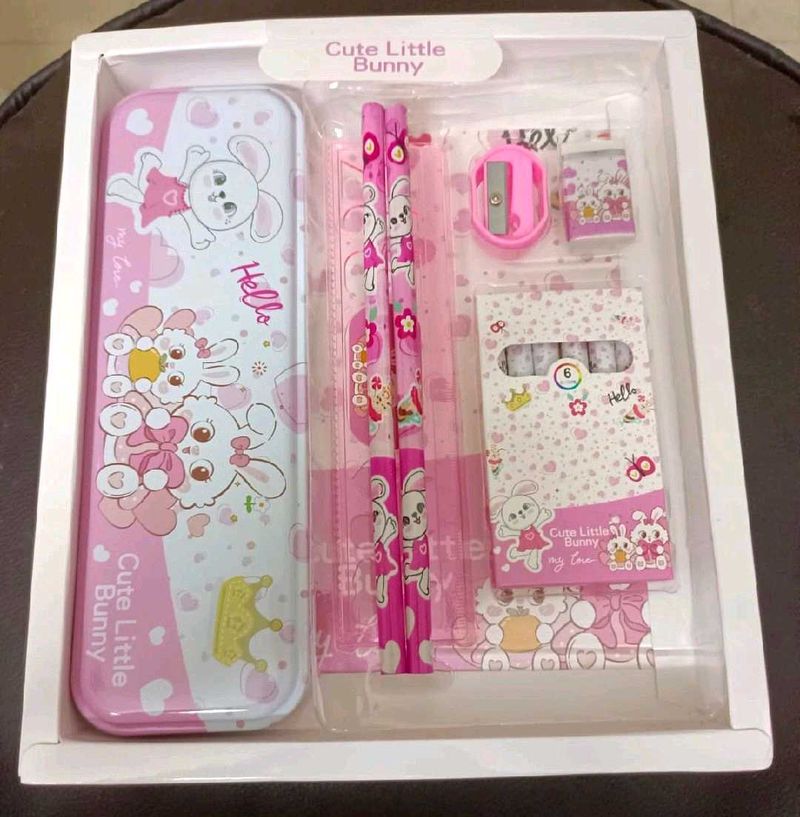 Cute Little Bunny Stationery Set