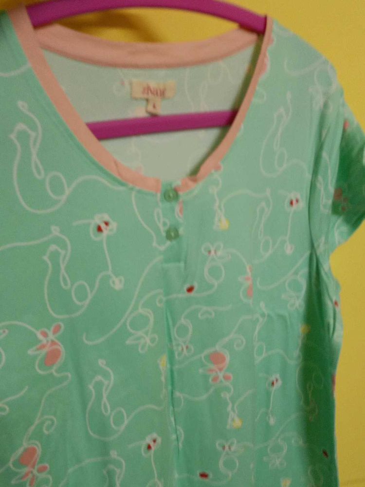 Gorgeous Mint Green Nightdress