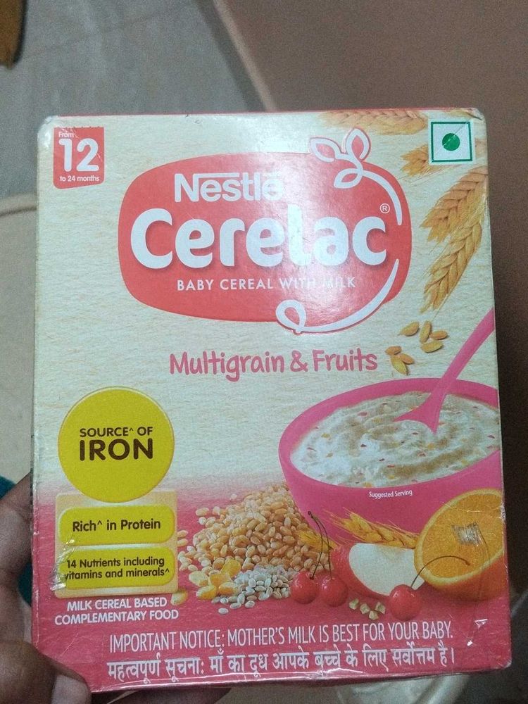 Nestle Cerelac Multigrain &amp; Fruits
