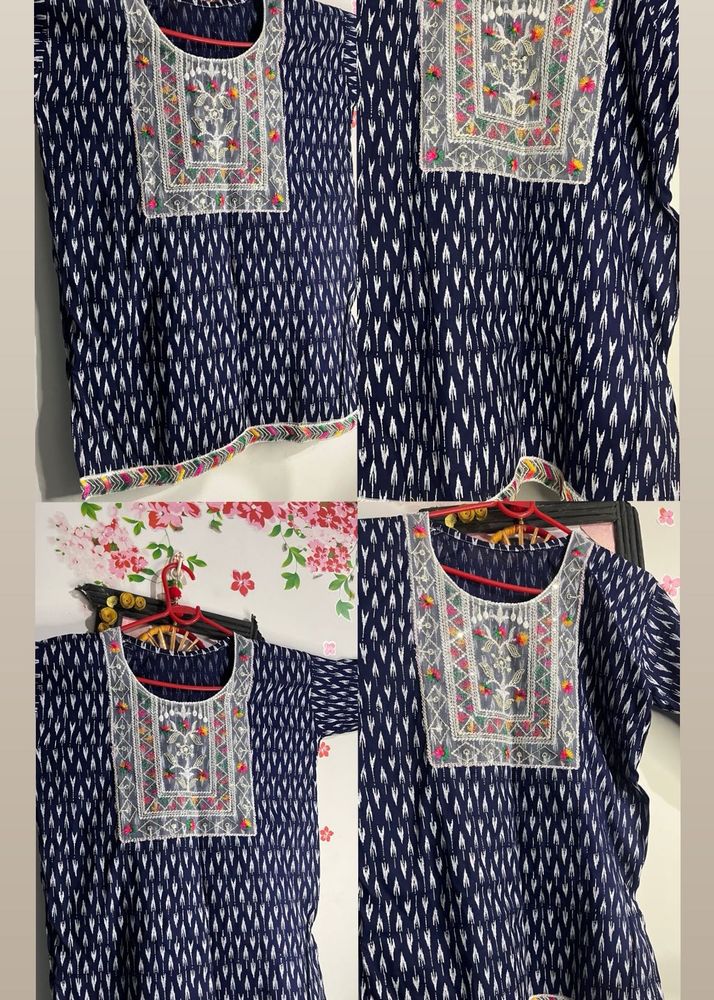 Short Kurti Casual Outfit