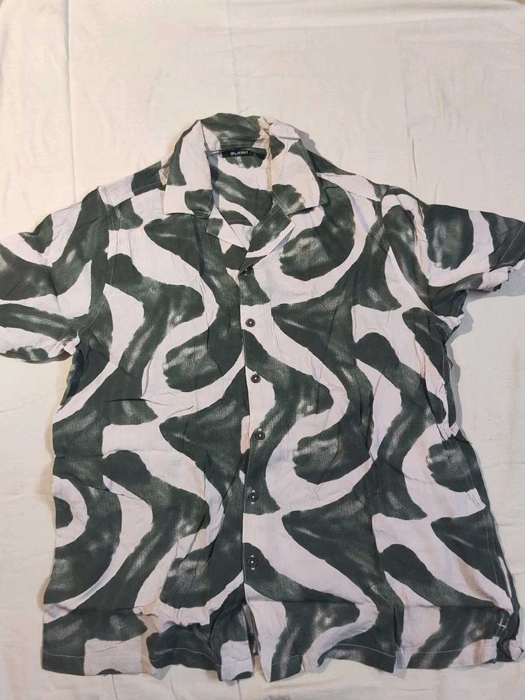 Abstract Print Shirt