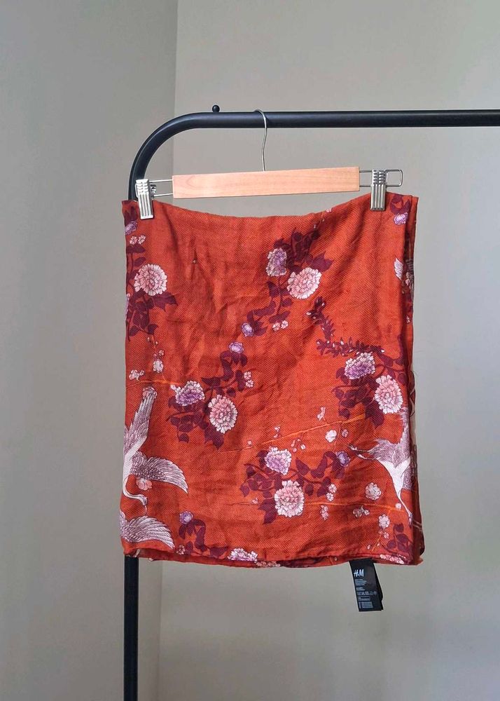 H&amp;M Floral Print Scarf