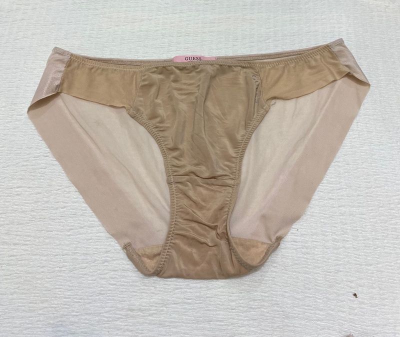 Guess Sheer Beige Briefs