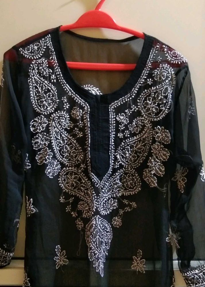 black net kurti