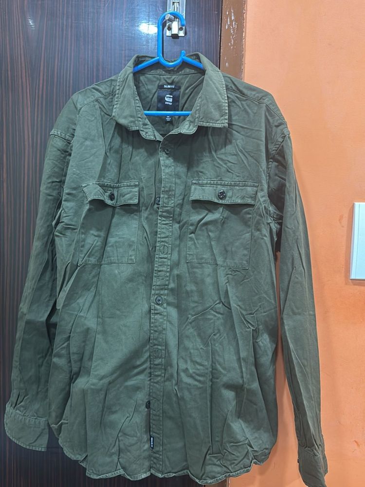 G-Star Raw Men&#39;s Button Down Shirt