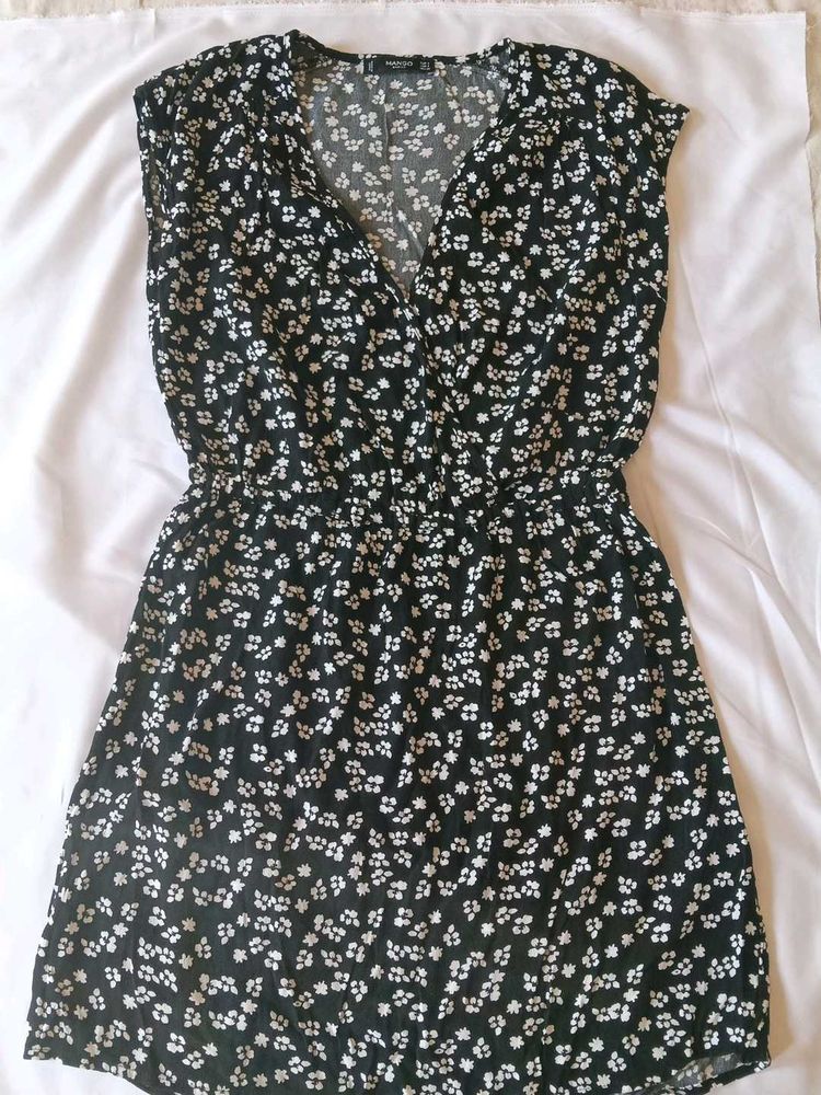 Floral Print Mini Dress