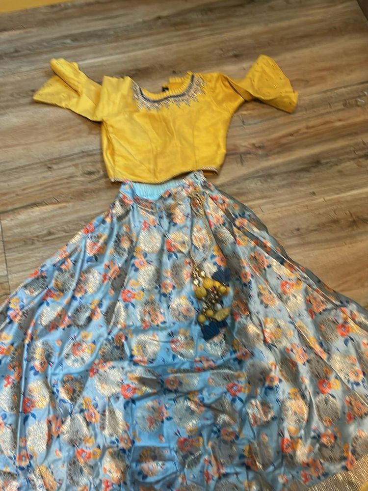 Floral Lehenga Choli Set