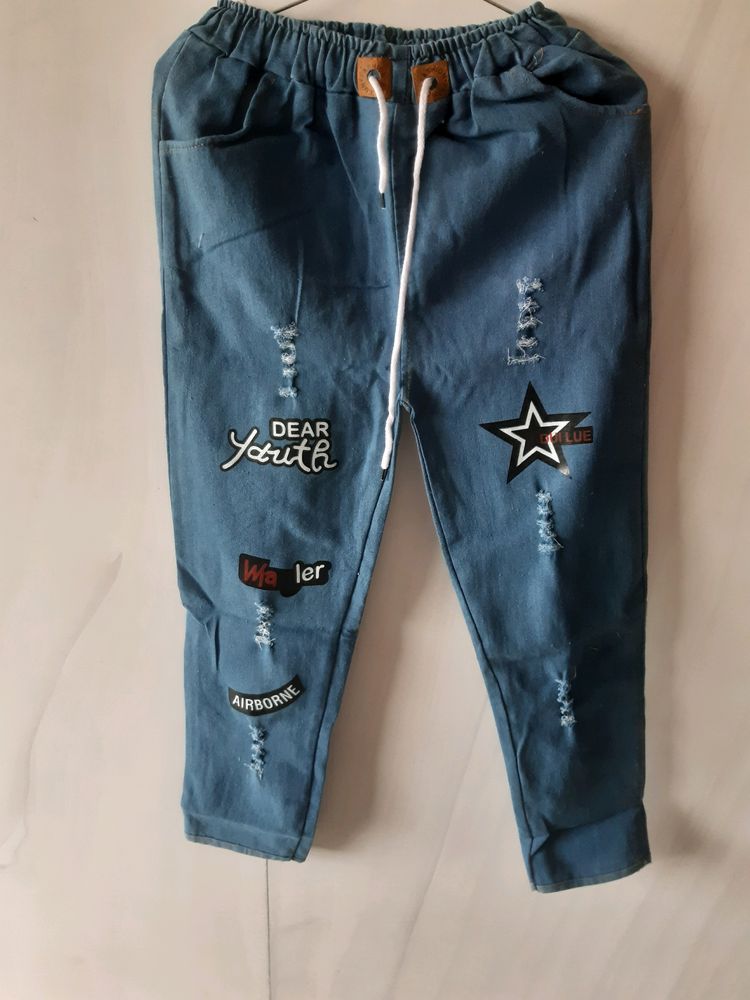 Light Blue Jegins