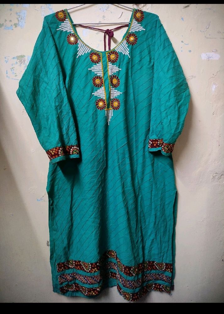 Mirror Work Kurti