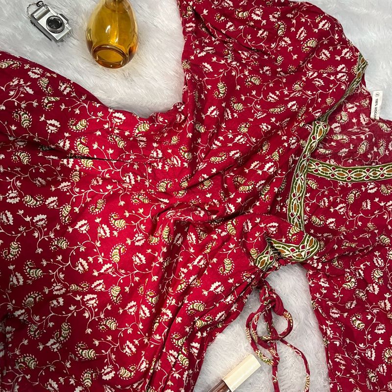 Red Short Kurti❤️