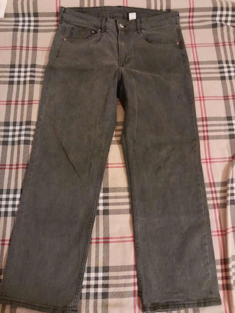 Washed Grey H&amp;M Jeans